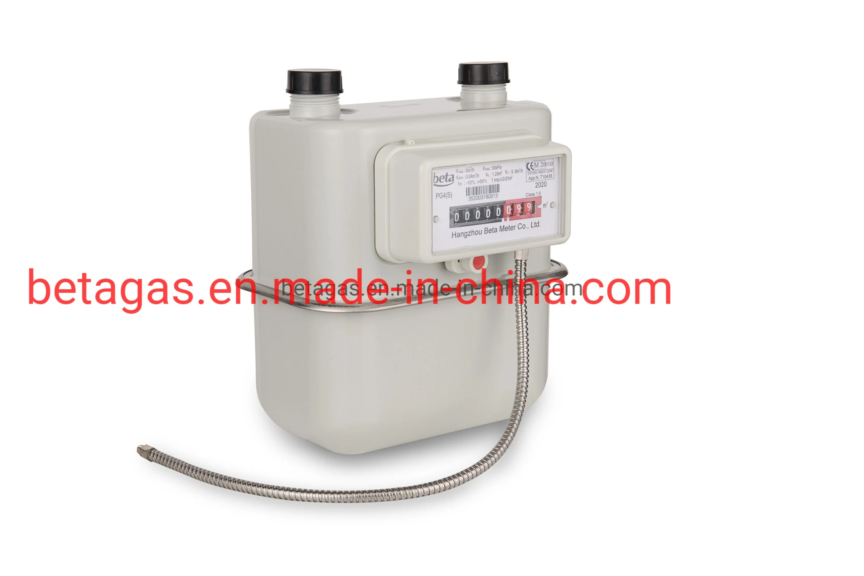 Compteur de gaz en acier inoxydable Pulse Pg1.6 (S)