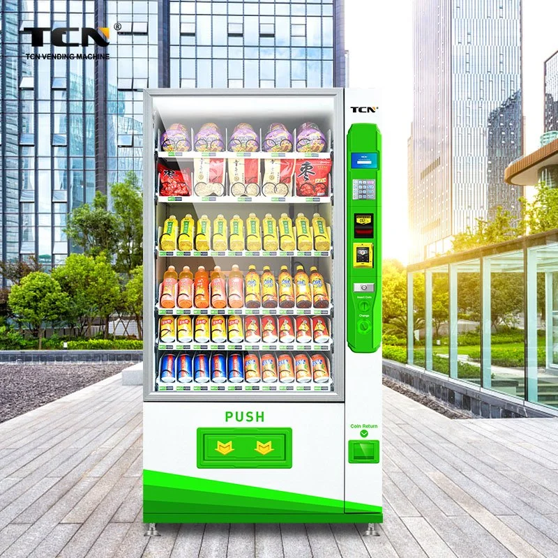 Tcn Large Capacity Automatic Vending Machine for Can & Beverage with Coin Acceptor