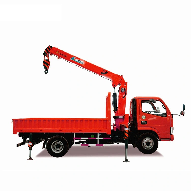 Machine Lifting 3.2 Ton Folding Arm Lorry Crane Tractor Mounted Crane and Spare Parts