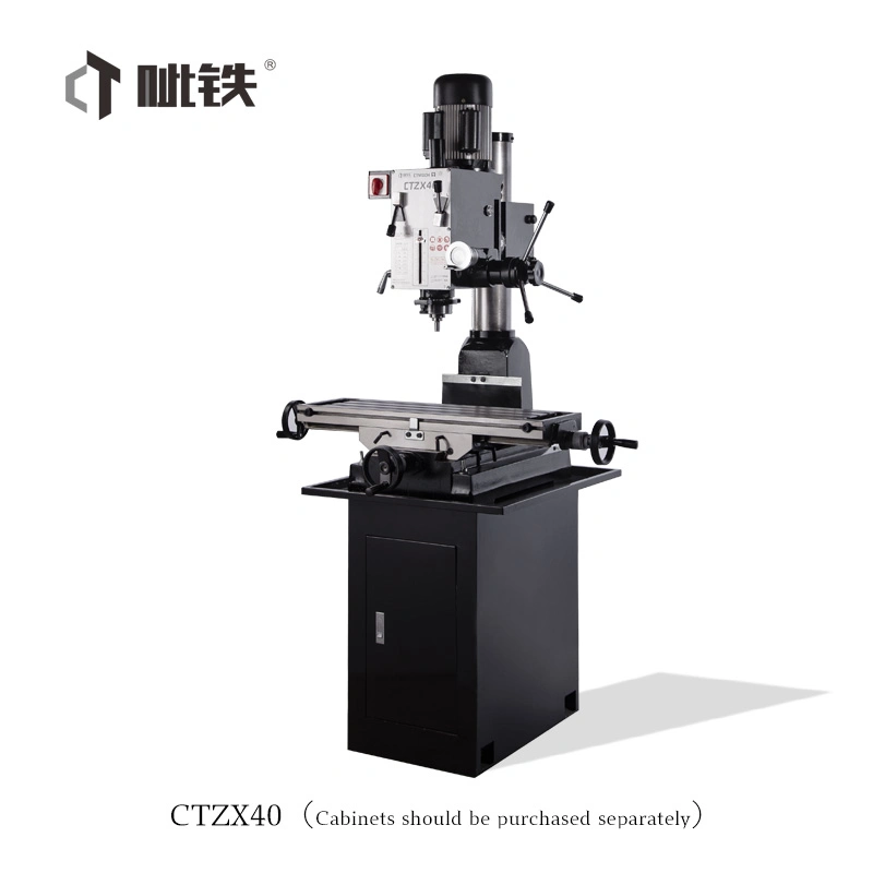 Gear Head Manual Bench Drilling and Milling Machine Ctzx40