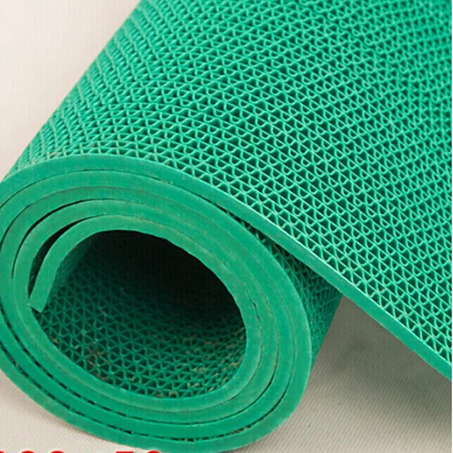 Original Factory Popular Sales Eco Environmental 1.2X15m S Shape PVC Swimming Pool Mat Mesh Mat Net Mat with Anti Slip