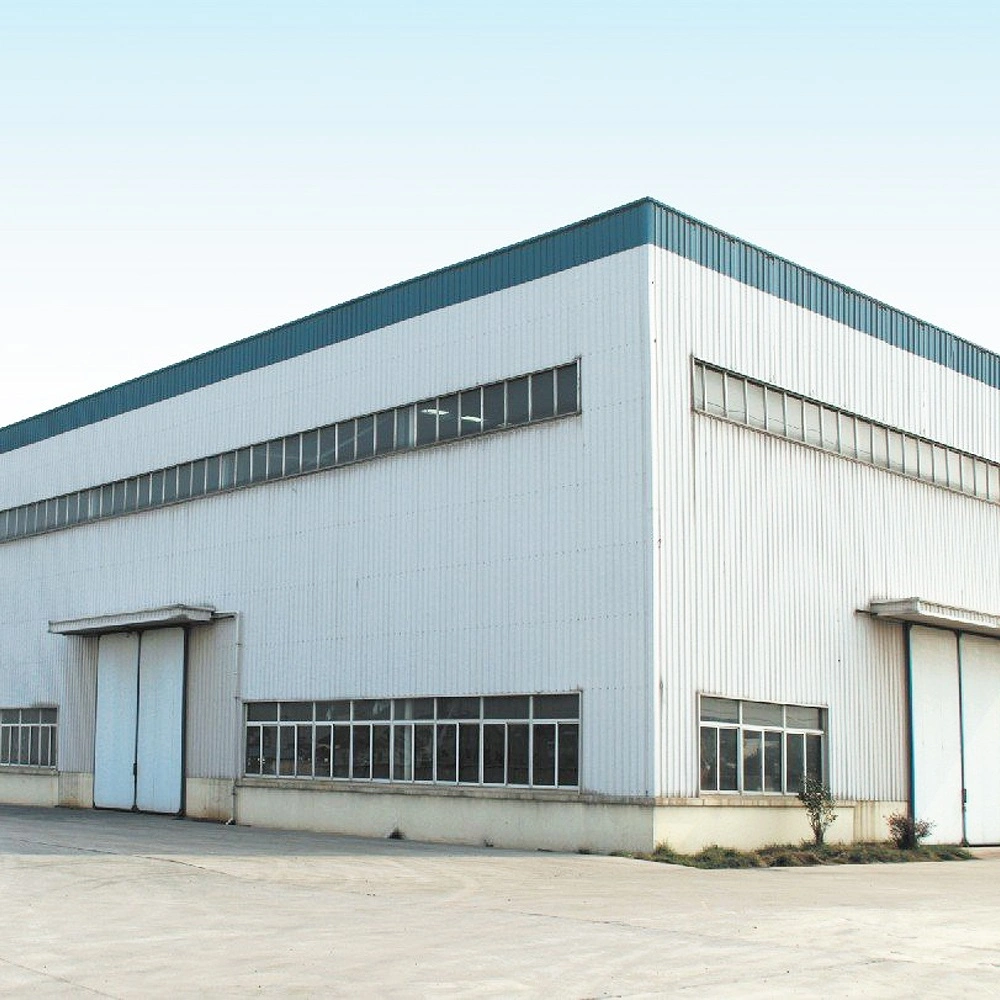 Prefabricated Steel Structure Office Building with Marble Slab