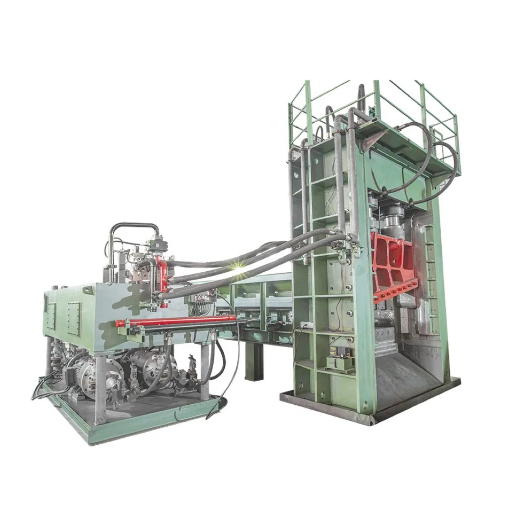 Hydraulic Automatic Gantry Shearing Machine Heavy Waste Car Metal Cutting Machine