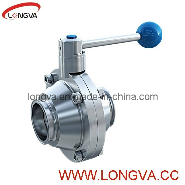 Saintary Steel Butt Welded Butterfly Type Ball Valve