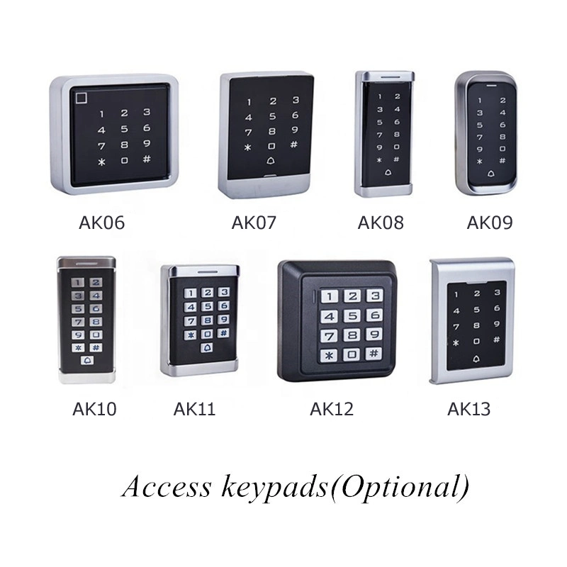 Turtech Ak08 Waterproof IP68 Metal Touch Mode Keypad Rts Entry Access Control System