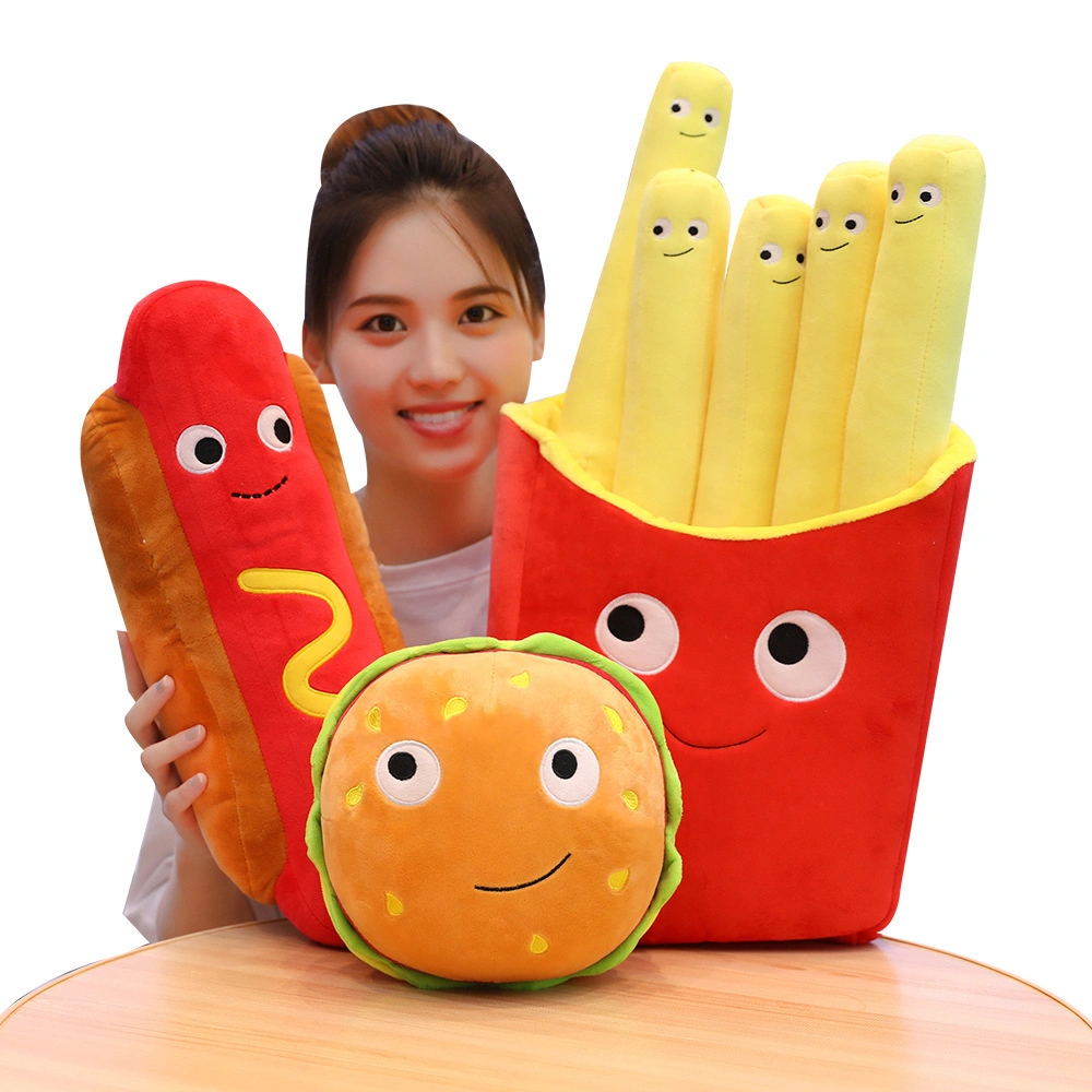 Food Plush Toy Pillow Wholesale Best Gift Stuffed Toy Best Gift Fashion Toys Home Decoration ICTI