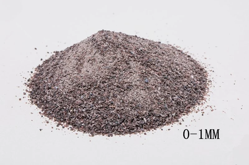 Brown Fused Alumina Section Sand 1-3mm for Refractory