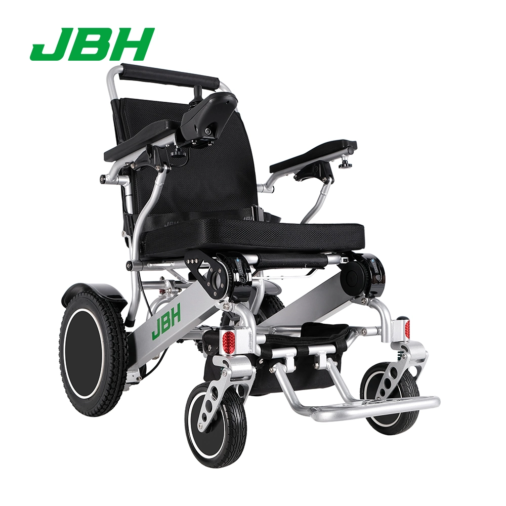 2023 Best Seller Folding Portable Electric Power Wheelchair with Dual Ternary Lithium Battery 6ah X2