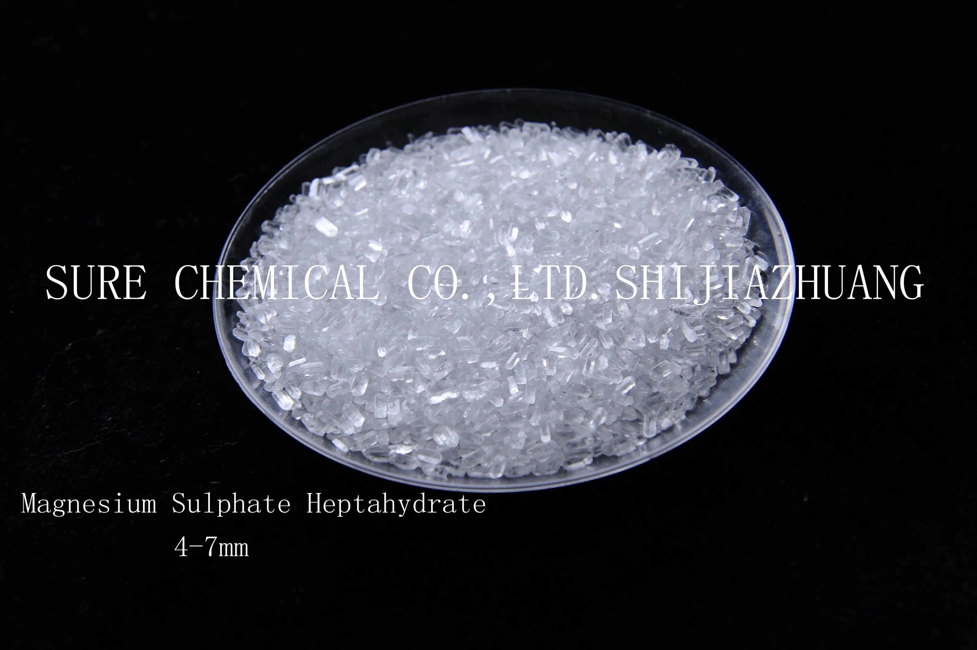 Tech Grade 99% Magnesiumsulfat Heptahydrat für Leder, Sprengstoffe und Papier CAS 10034-99-8