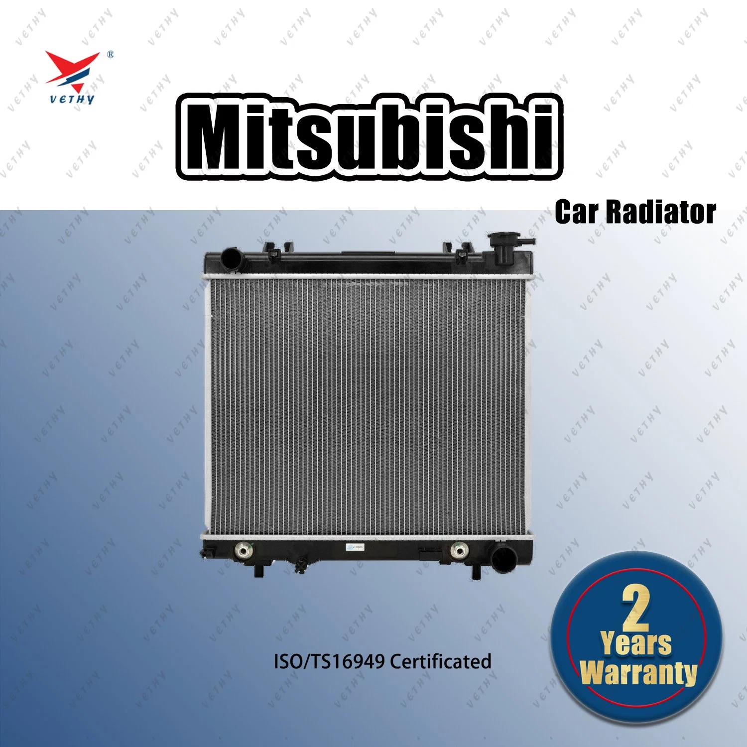 Radiateur automatique brasé de précision pour Mitsubishi Delica D: 5 - performances de refroidissement de haute qualité