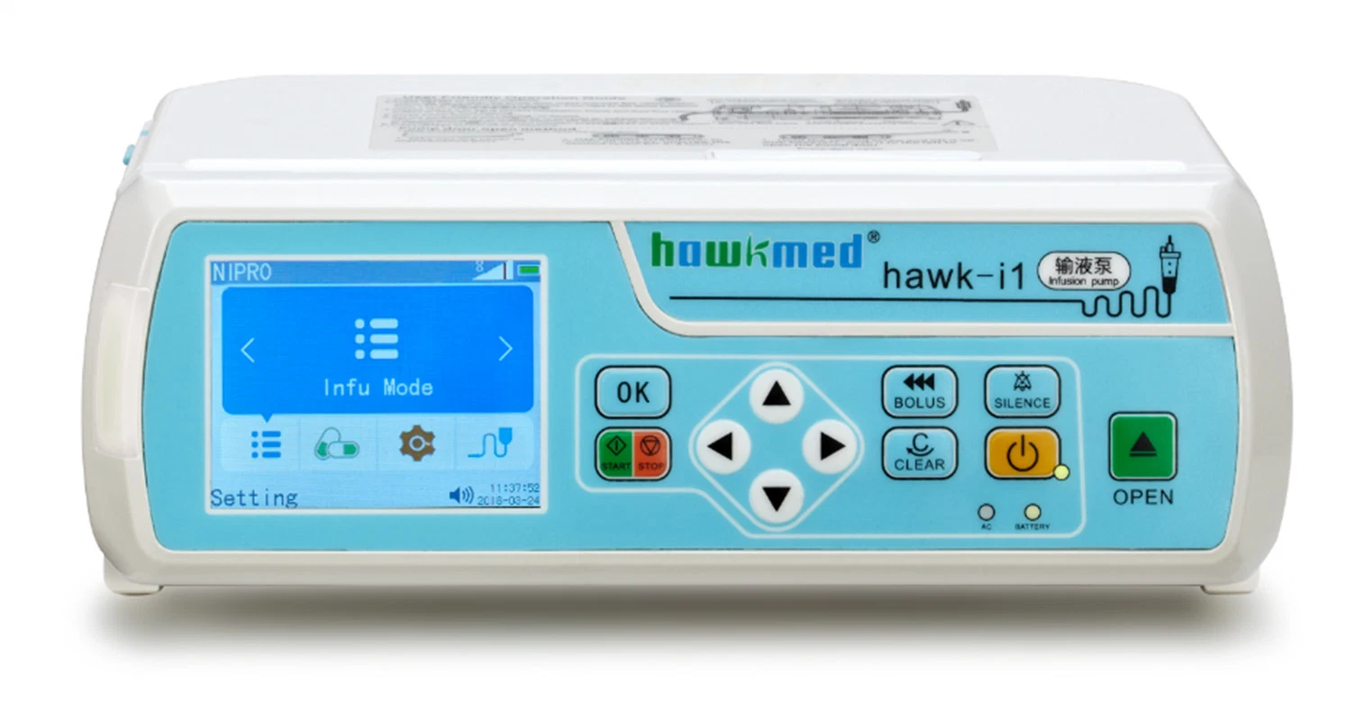 Compact & Stackable Infusion Pump with Ce