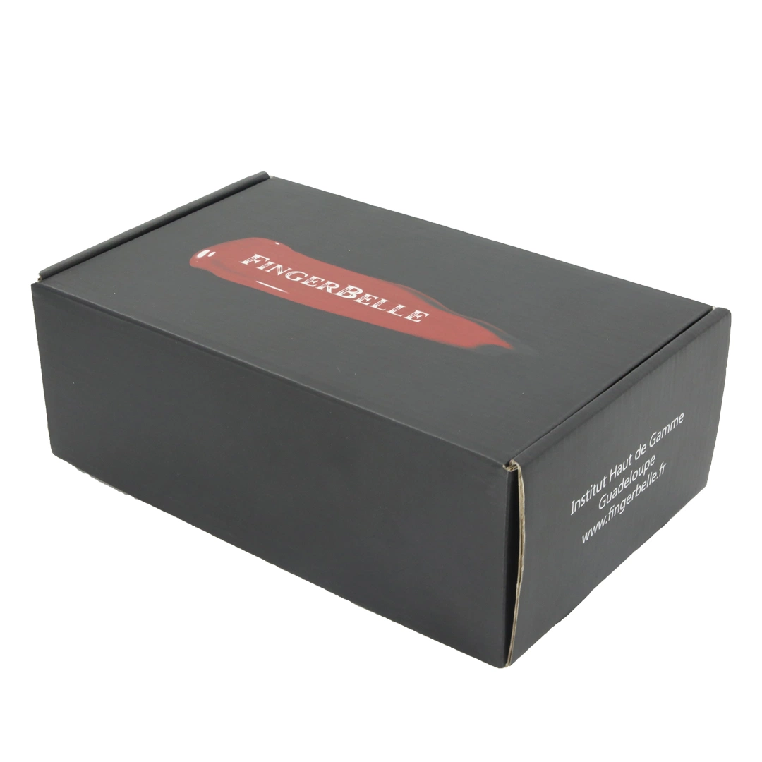 Черные коробки Оптовая гофрированная коробка Цена бумаги