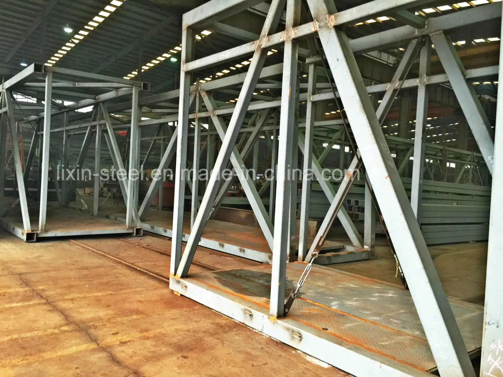 Modular Building Steel Structure Air Bridge with Square Tube Steel Frame