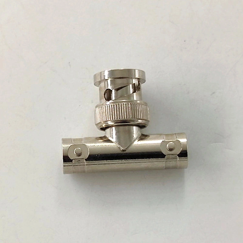 75ohm RF Coaxial T Shape BNC Female to BNC Female to BNC Male Connector Adapter