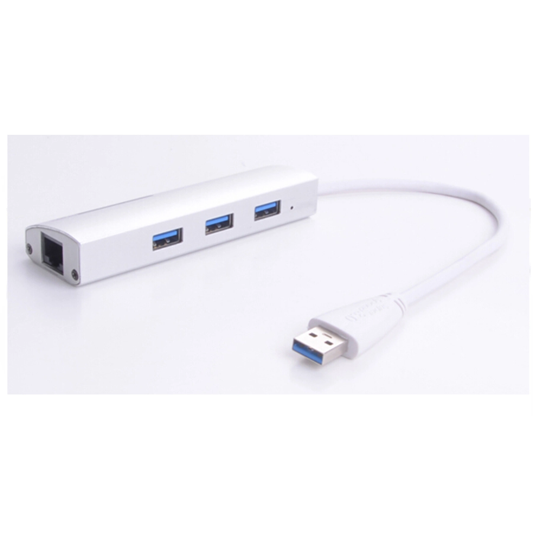 USB-a to One Gigabit Ethernet Anf Three USB-a Port Hub