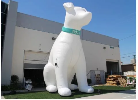 2023 New Giant Inflatable Statue of White Elephant