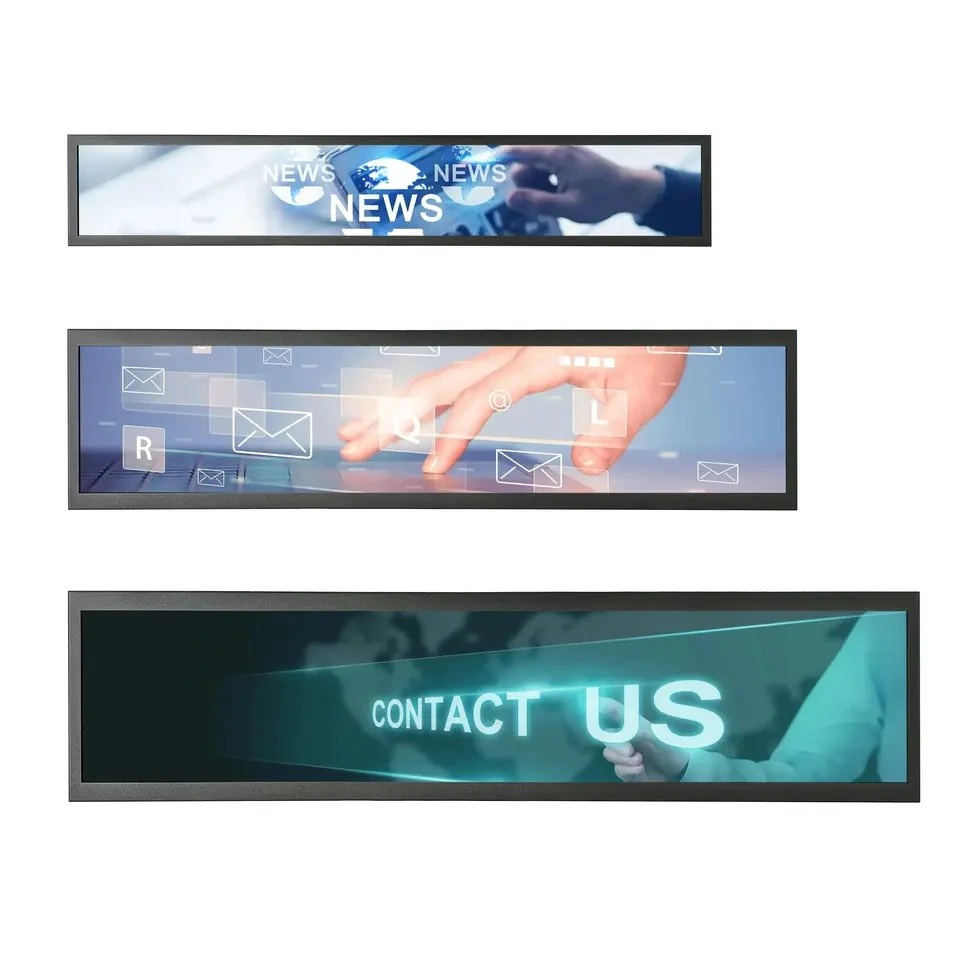 New Full Color P2 High quality/High cost performance Bar Flexible Wide LED Display Screen