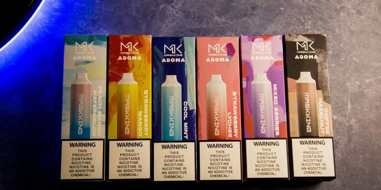 Maskking Aroma 15ml 6000puffs 1688 VAPE fabricado en China E VAPE China XX Vapes desechables