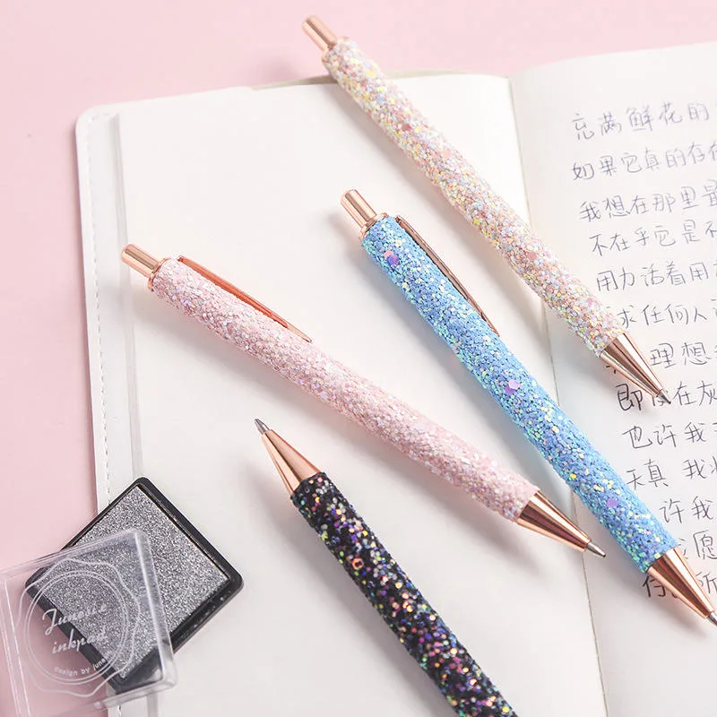 Office School Girls Ballpoint Pen Stationery Supplies 0.5mm