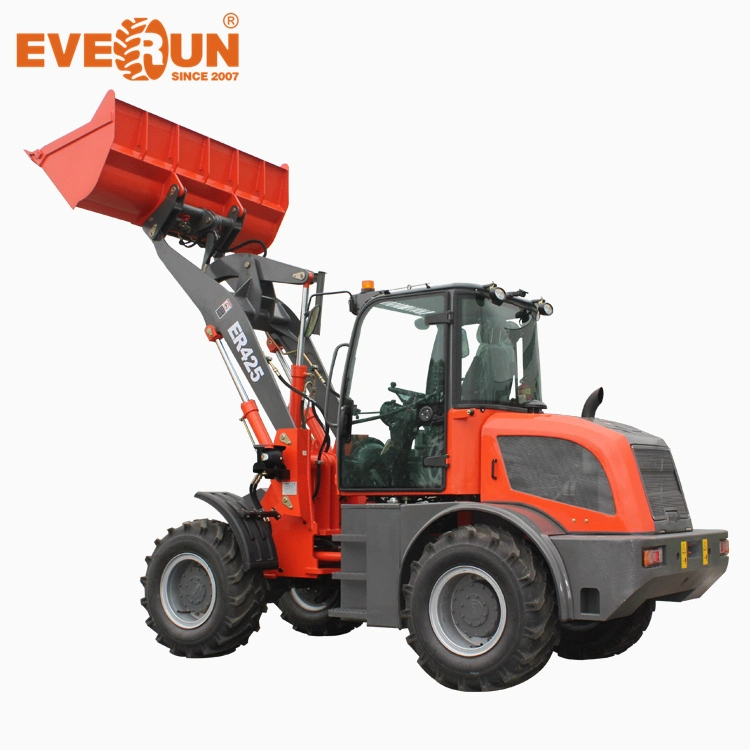 Er425 2.5Ton Everun Frontend Cargador con Lnline refrigerado por agua, tipo de motor de cuatro tiempos