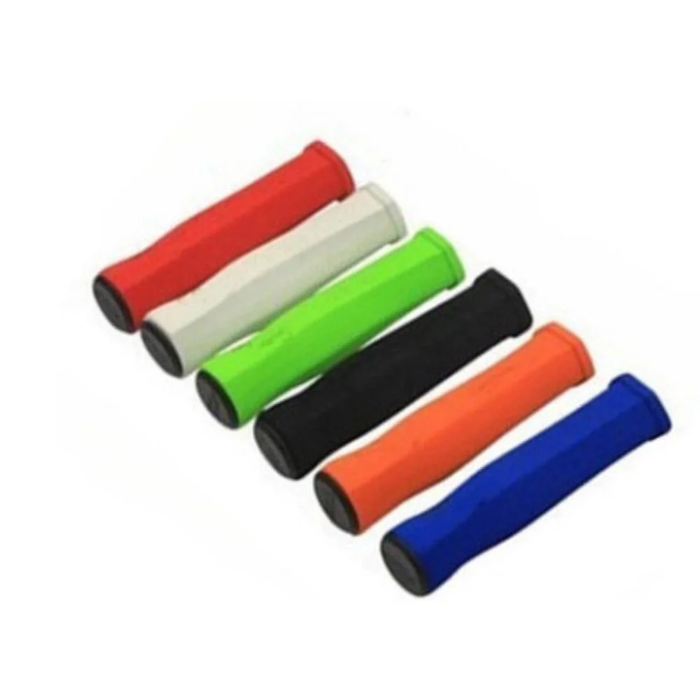 Bike Handlebar Grips Bicycle Sponge Soft Grips Set Folding Bike Handlebar Anti-Skid Set Non-Slip Rubber Grips Wyz20328