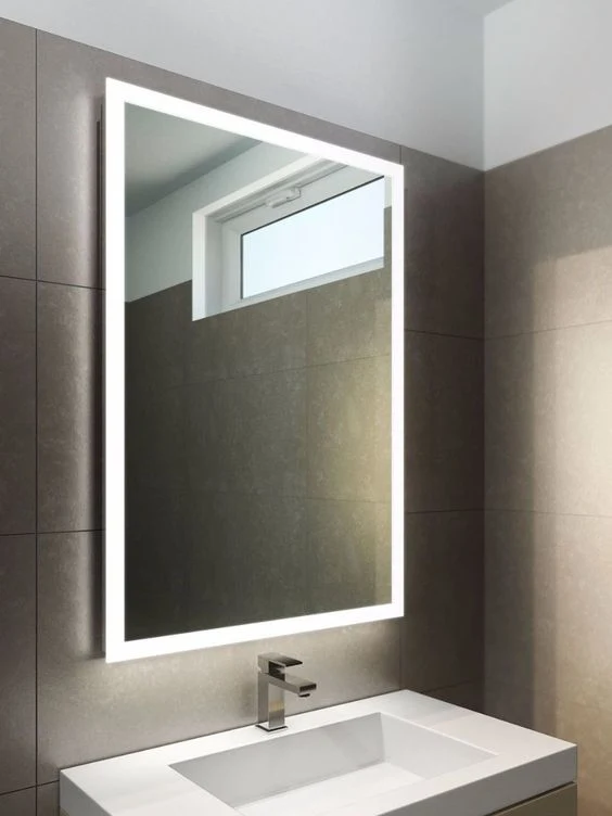 24 X 32 LED Backlit Mirror Bathroom Vanity with Lights,Anti-Fog,Dimmable,CRI90+,Touch Button,Water Proof,Horizontal/Vertical,Lighted Mirror Wall Mounted,LED Mir