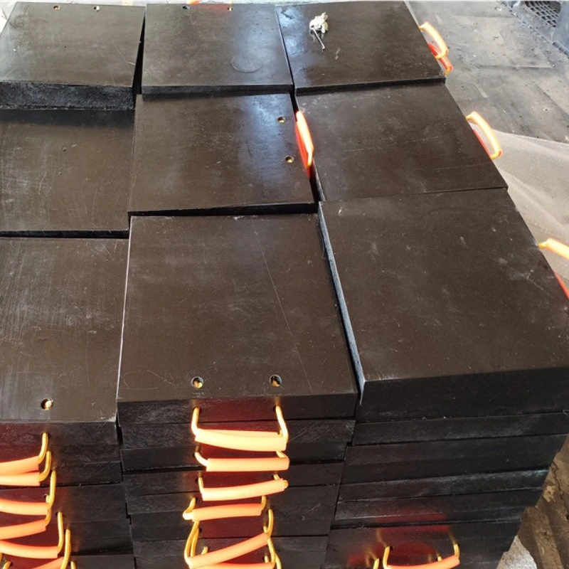 Plastic Outrigger Pad UHMWPE Cribbing Pads for Crane