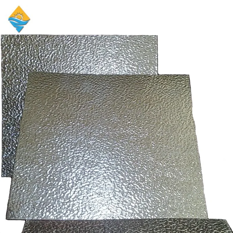 1000/3000 Series Mill Finished /Color Coated Orange Peel Aluminum Sheet for Contruction