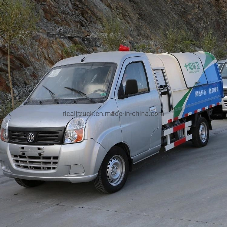 Dongfeng 4X2 Special Vehicle Garbage Compactor Truck Factory Sale Mini Garbage Truck