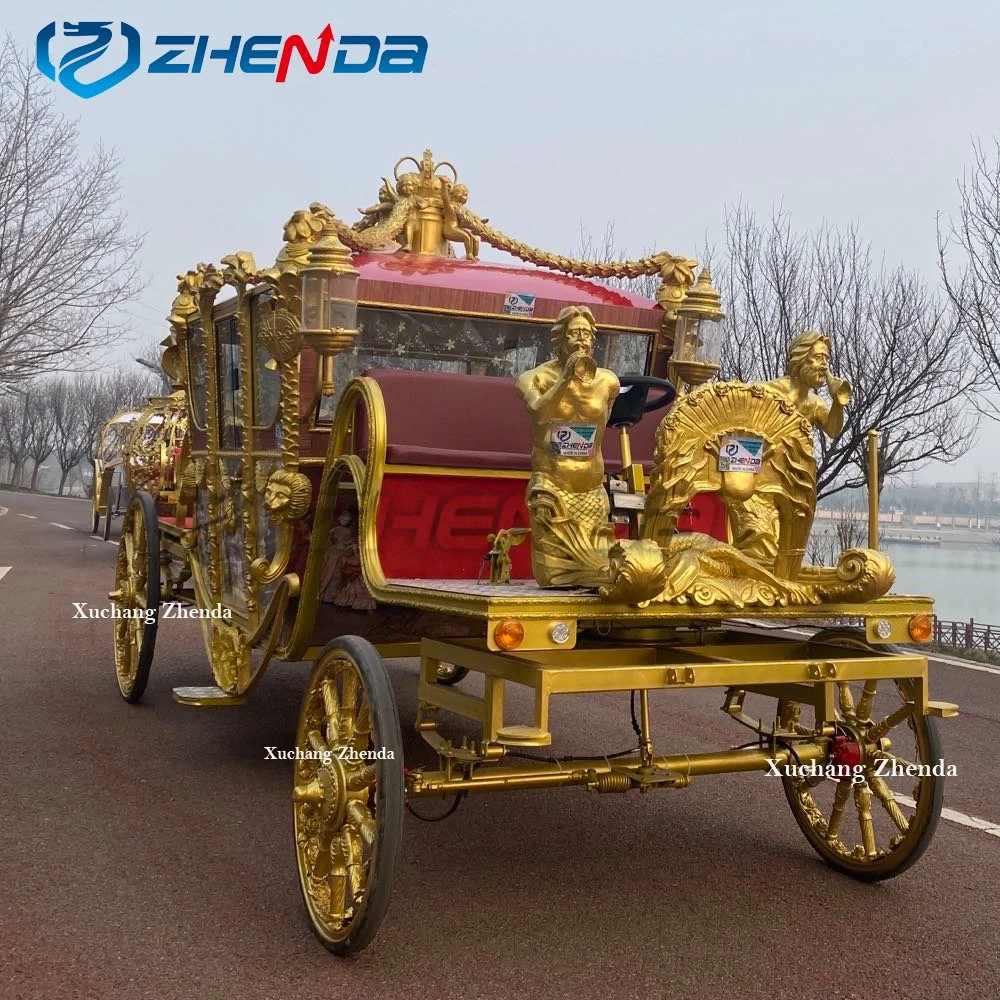 Royal Horse Drawn Carriage British Style Coath Replica Chinese Manufacturer