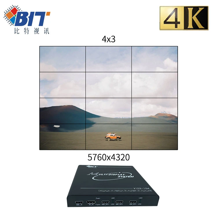 4K 8K HDMI TV Multi Screen Expansion3X3 1X5 1X7 3X4 Video Mixer