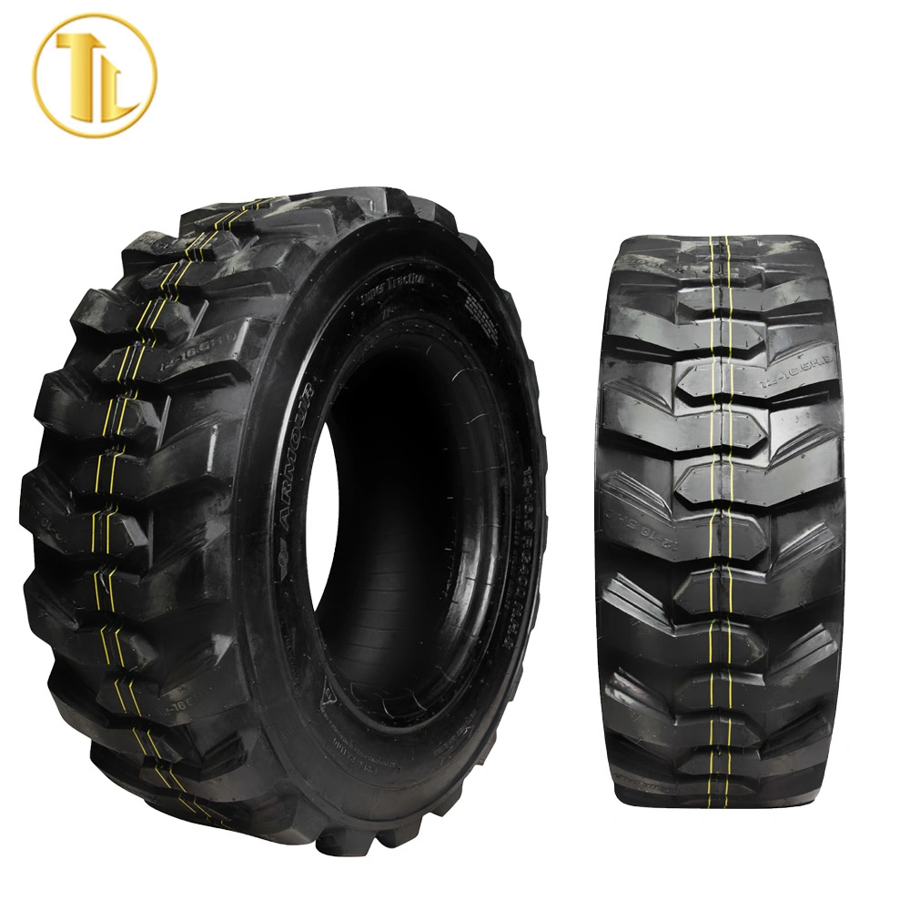 12-16.5 12.5/80-18 14-17.5 Industrial Tire Backhoe Tubeless Pneumatic Skid Steer Tyres