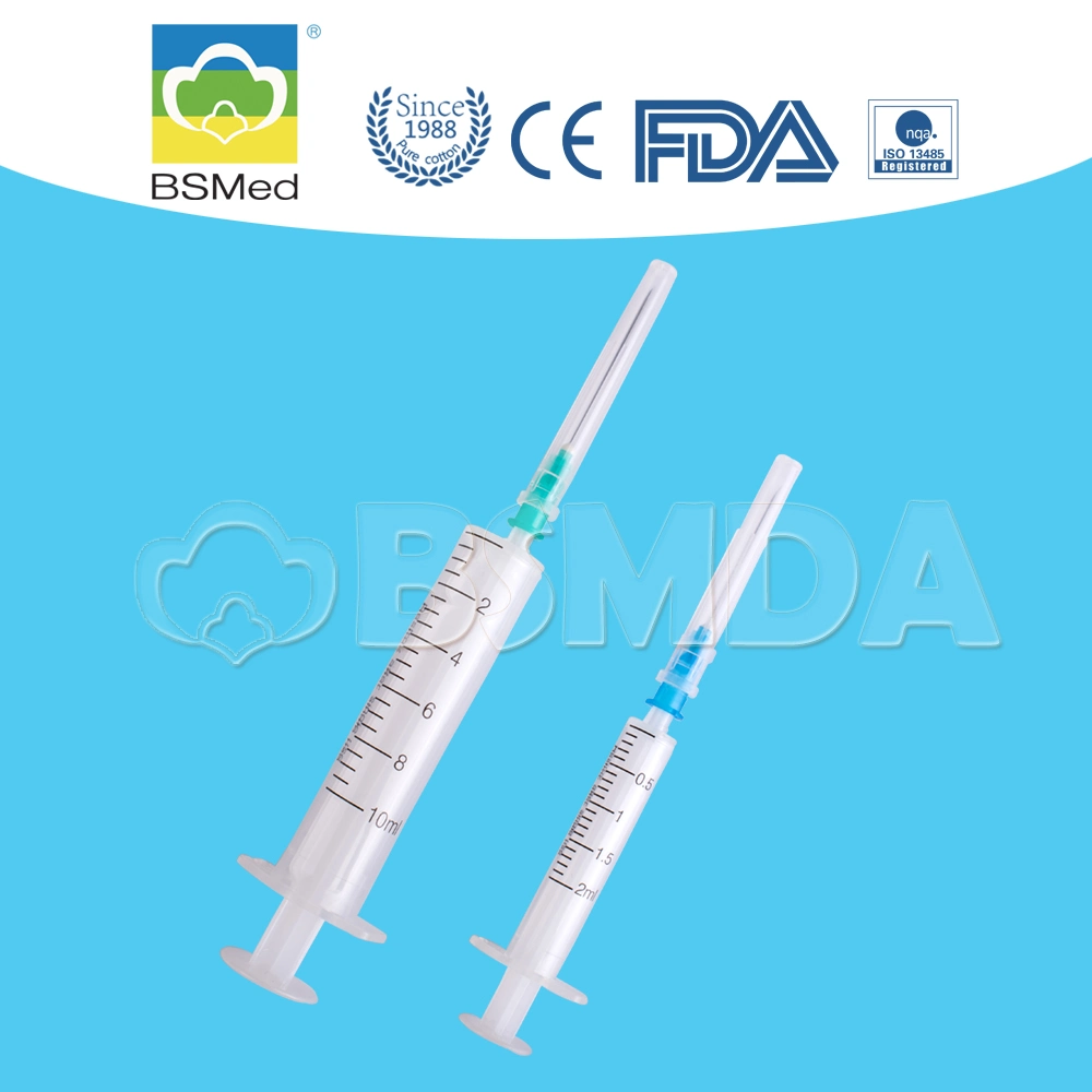 Wholesale/Supplier Disposable Auto-Destruct Safety Syringe 3ml 5ml 10ml