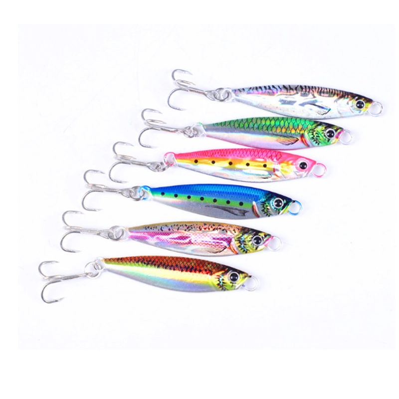 Fishing Lure Saltwater 7g-80g Glow Vertical Speed Fast Lead Jigs