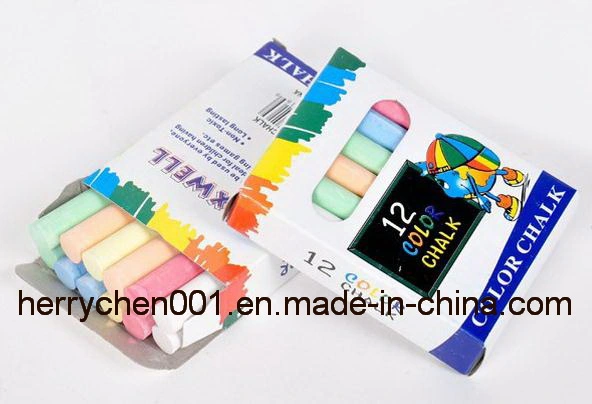 12 Piece Count Box School Chalk (SKY-503)