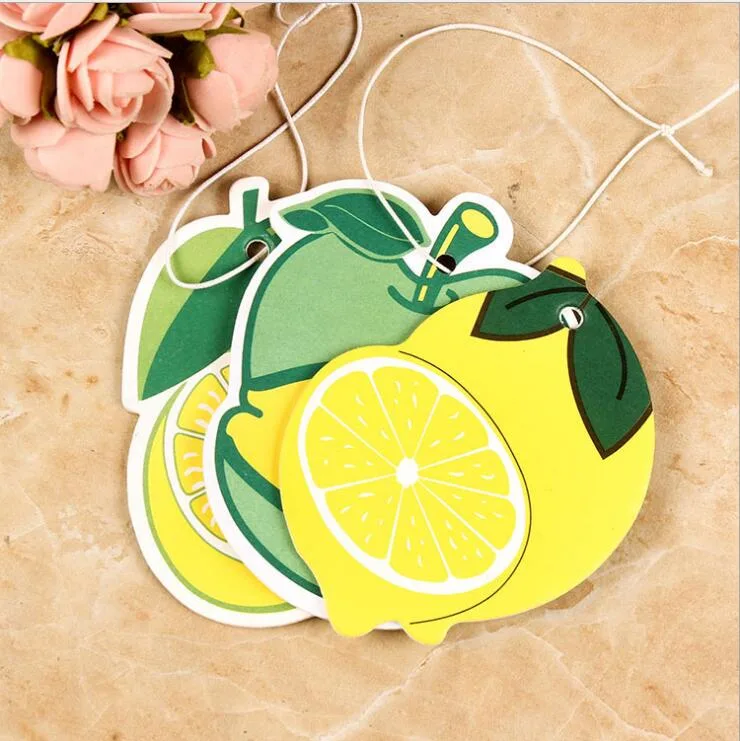 Customized Logo Printing Paper Car Air Freshener Car Perfume