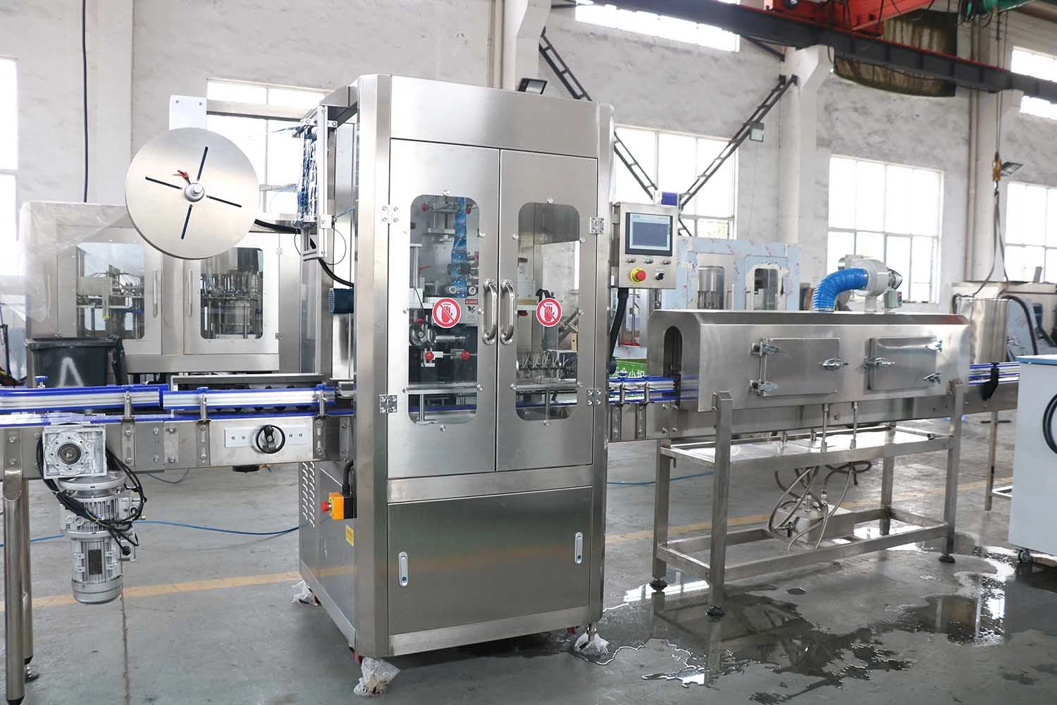 Factory Price Automatic Shrink Label Machine