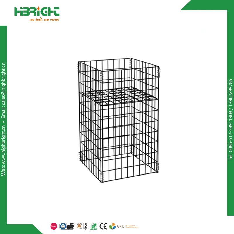 Supermarket Wire Rectangle Storage Dump Bins