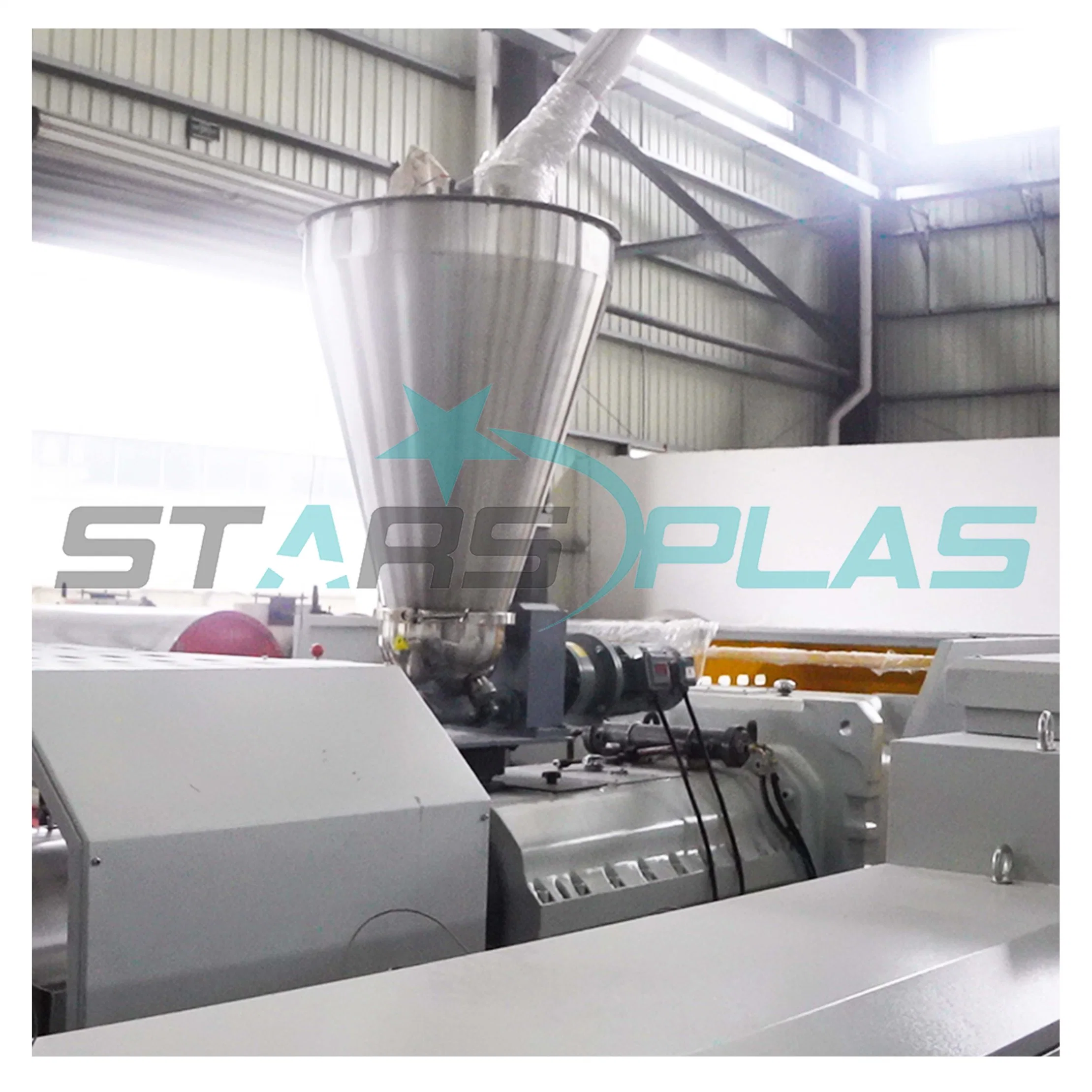 Highly Accurate Spc Flooring Specifically for Conical Twin Extruder Spc Extrusion Line