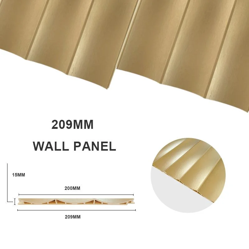 High Glossy Shower Wall Panels PVC Bathroom Cladding WPC Wall Panel