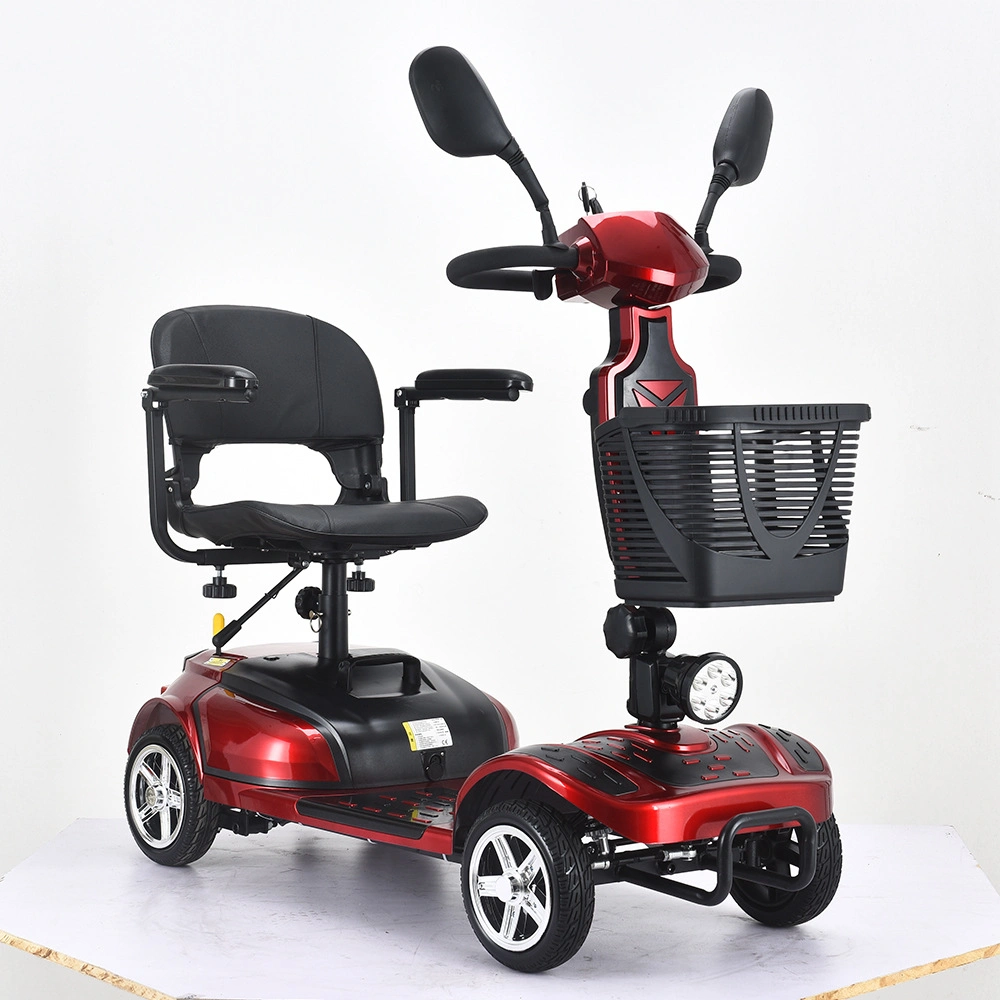 Brother Medical Hot Selling Elderly 4 Wheel Handicap Folding Mobility Scooters OEM