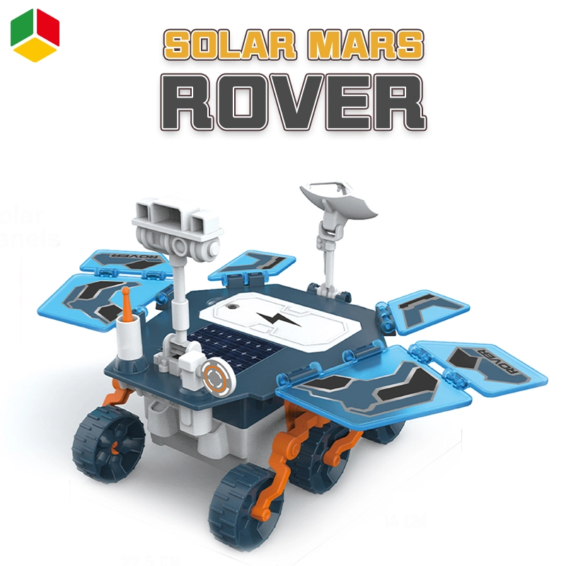 QS Wholesale New Children's Science Education Toys Fun Science Experiment Tecnología de juguete de DIY pequeña producción de vapor Solar Rover Toy