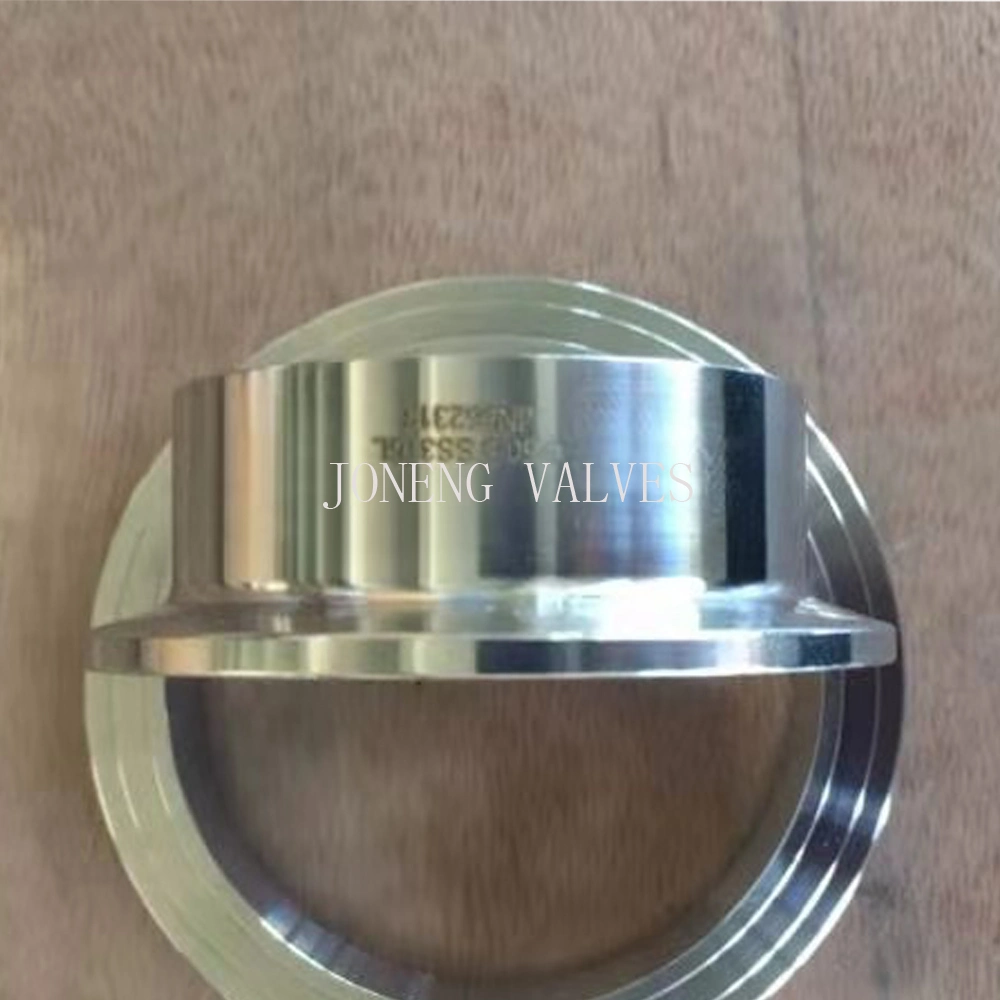 Joneng Stainless Steel Food Equipment Clamped Ferrule Pipe Fitting Valves (JN-FL5008) Made in China