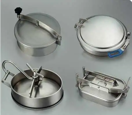 Sanitary Manhole Covers for Food Industry Manway