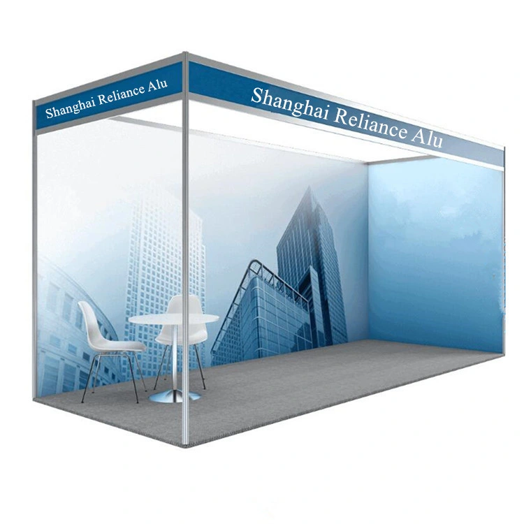 Pure Aluminium Material Exhibition Show Export Standard Package Avoid Damage Display Stand Octanorm