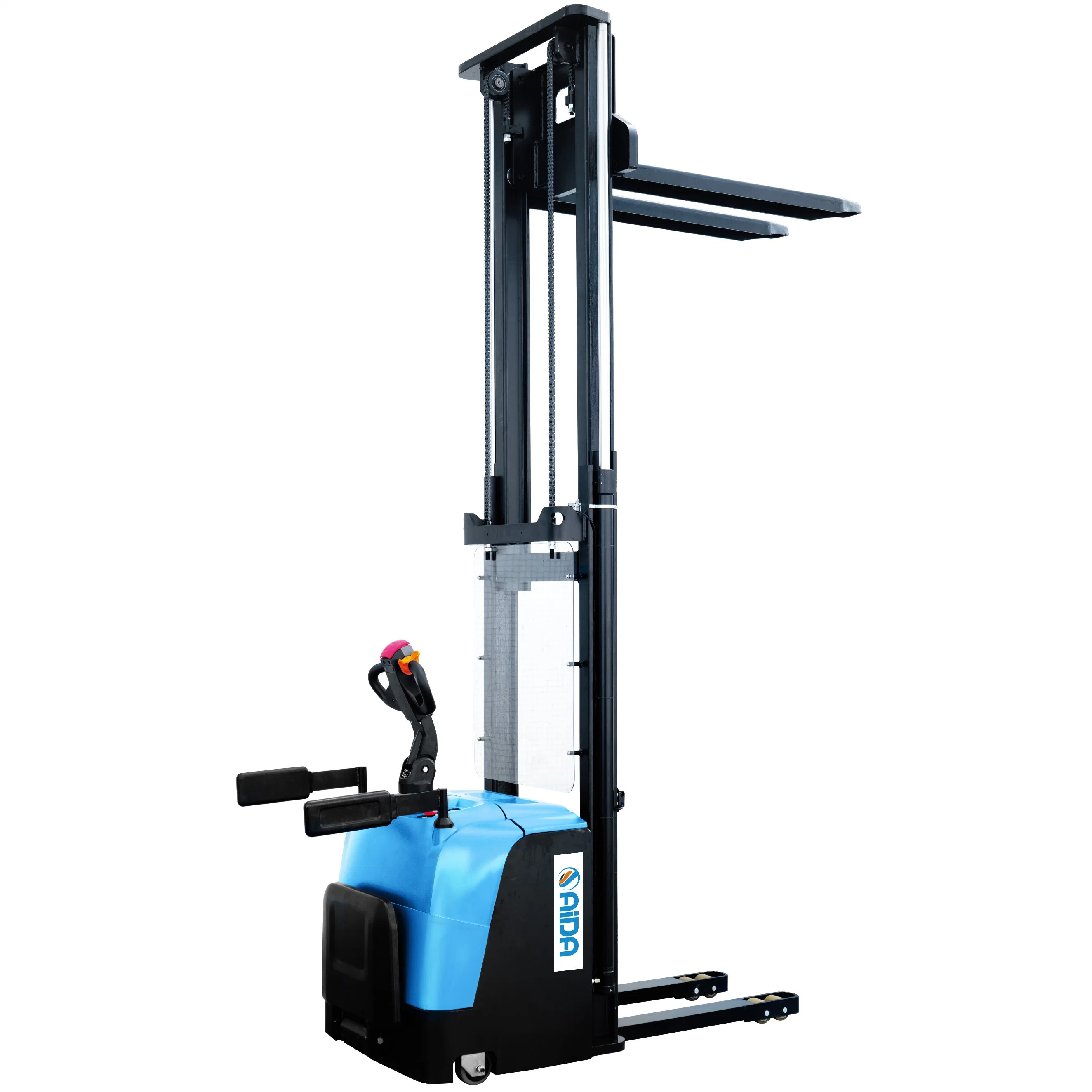 1ton, 1.5ton, 2ton 1.6meter Manual Hydraulic Forklift Trucks Portable Hydraulic Lift Pallet Stacker