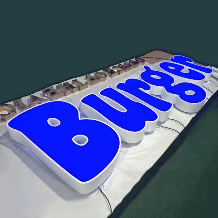 High quality/High cost performance  Advertising Channel Letter Light Box Sign 3D Light Box Letter Sign