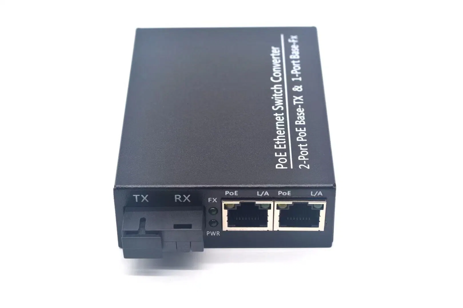 24 Port Fiber Poe with 2 RJ45 and 2 SFP Uplink Smart Poe Switch