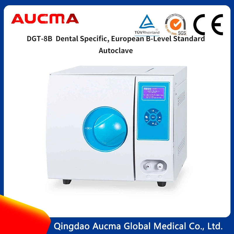 Dental Autoclave Steam Sterilizer Class B for Clinic Dgt-8b