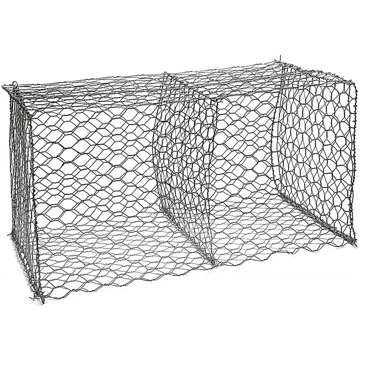 Heavy Galvanized Hexagonal Wire Mesh Gabion Used in Civil Engineering/Road Building and Erosion Control